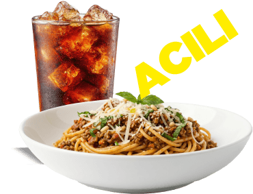 Acılı Spagetti Bolognese