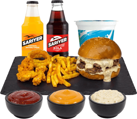 Ranch Burger Menü