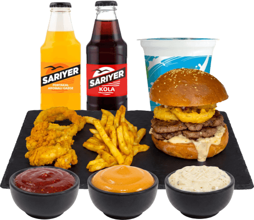 Onion Rings Et Burger